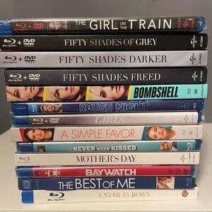 Girls Night Theme Blu-ray and DVD Movie Collection